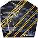 A product image of BattleBull Zoned Floor Chair Mat - Tracks Orange