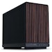 A product image of Lian Li DAN-A3 Wooden 26L Compact mATX Case (Black)